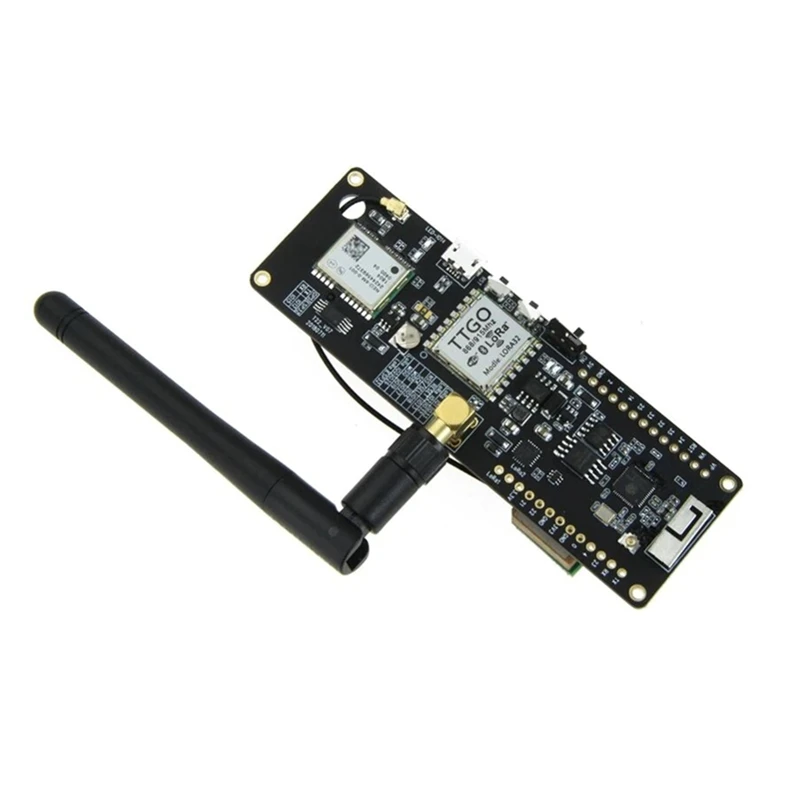 Ttgo t-луч Esp32 915 МГц Wifi беспроводной Bluetooth модуль Esp32 Gps Neo-6M Sma Lora 32 18650 Держатель батареи с Softrf IP5306