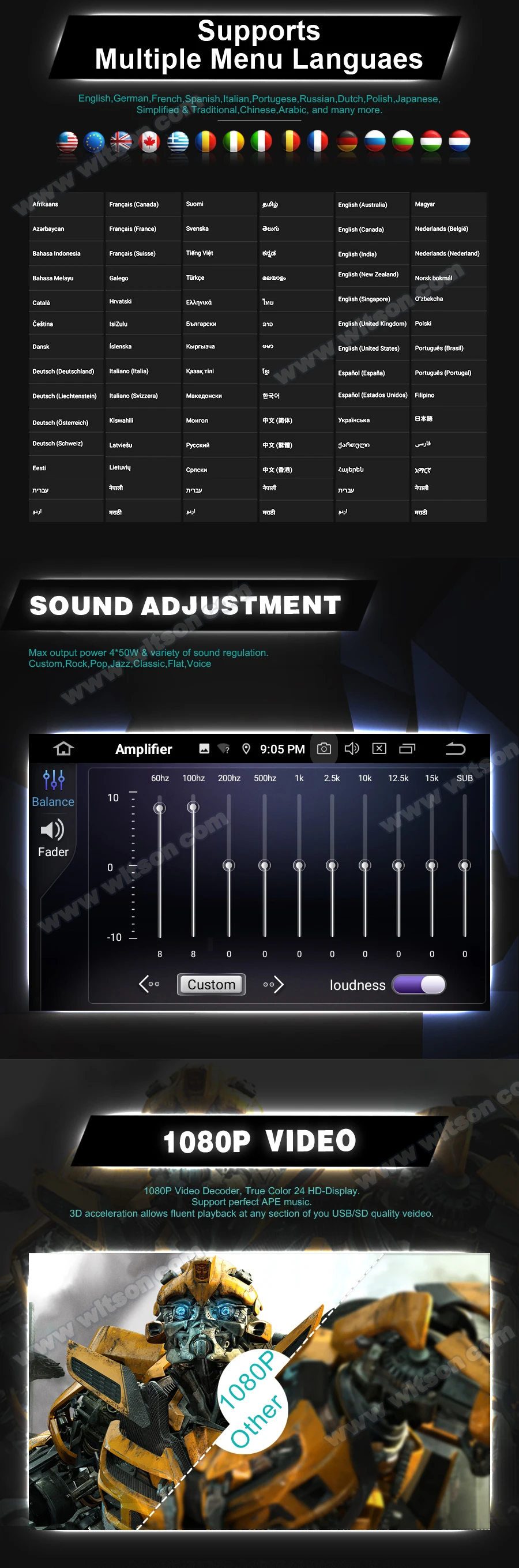 Cheap WITSON Android 9.0 CAR DVD GPS RADIO for MERCEDES-BENZ C-Class W203(2004-2007)/CLK W209 audio system with gps car audio gps dvd 5