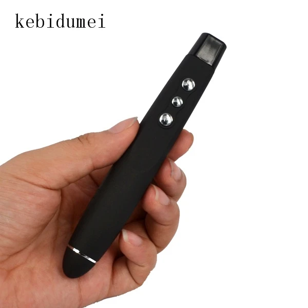 Kebidumei USB беспроводная презентация Powerpoint RF пульт дистанционного управления PPT Презентер красная лазерная указка ручка для настольного ноутбука