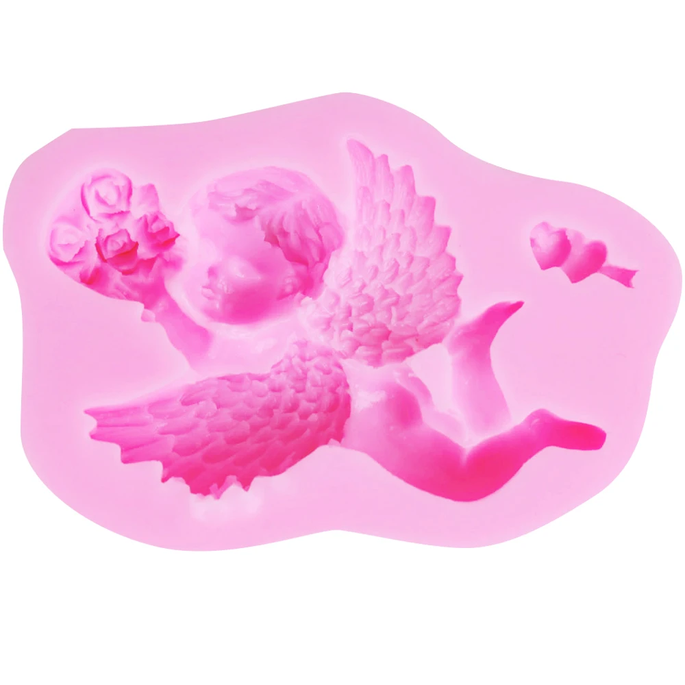 Byjunyeor M358 Angel Baby Uv Resin Silicone Mold Fondant Chocolate