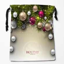 TF и 155 Новая Рождественская елка#! 34 пользовательские печатные получить мешок сжатия Тип мешки drawstring Размер 18X22 см#812# 155TD