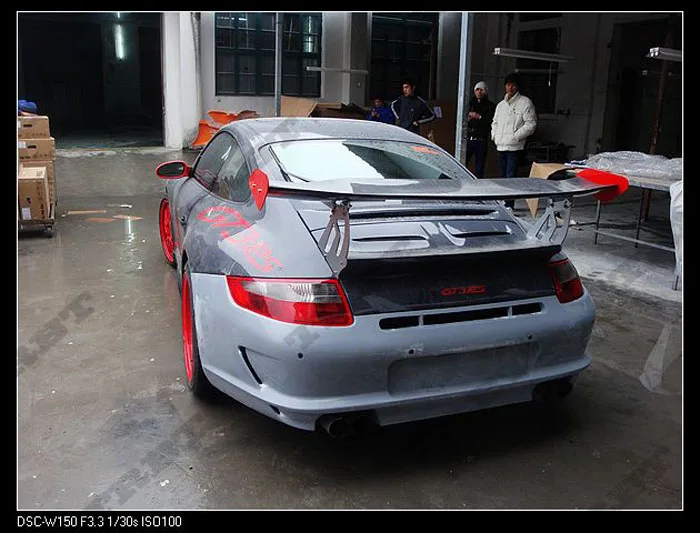 05-09 porsche carrera 911 997 gt3 rear bumper4