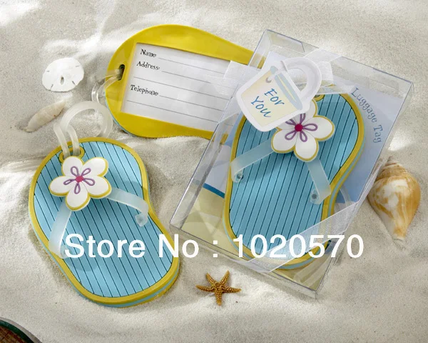 Free Shipping 100pcs Lot Wedding Favors Of Flip Flop Luggage Tag In Free Shipping 100pcs Lot Wedding Favors Of Flip Flop Luggage Tag In Beach