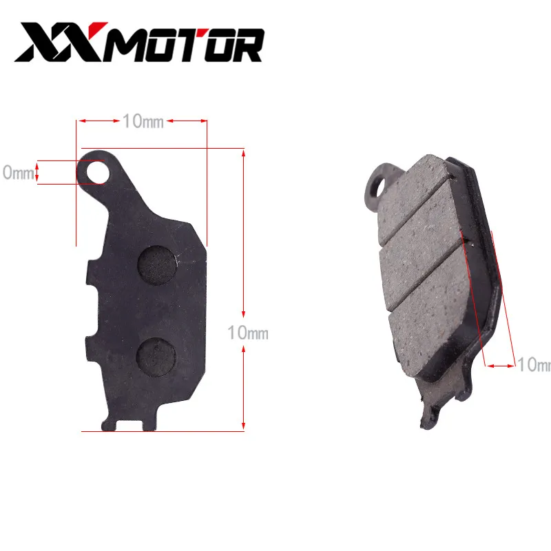 Задние тормозные колодки Дисковые Диски для Honda CB400 1992 1993 1994 1995 1996 1997 92 98 CB 1