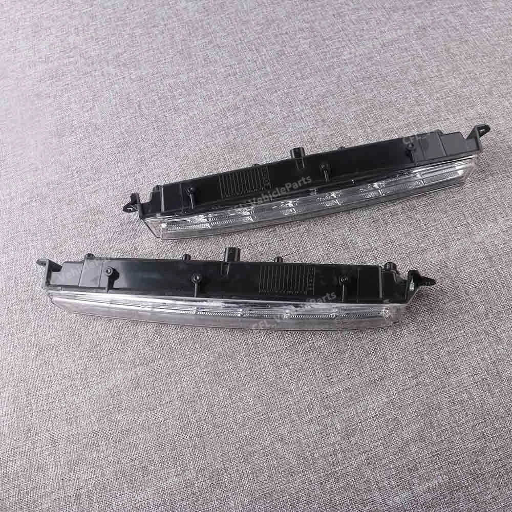  Pair Left Right LED Daytime Running Light Fog Lamp 1649060351 1649060451 For Mercedes-Benz X164 X16 - 32871050123