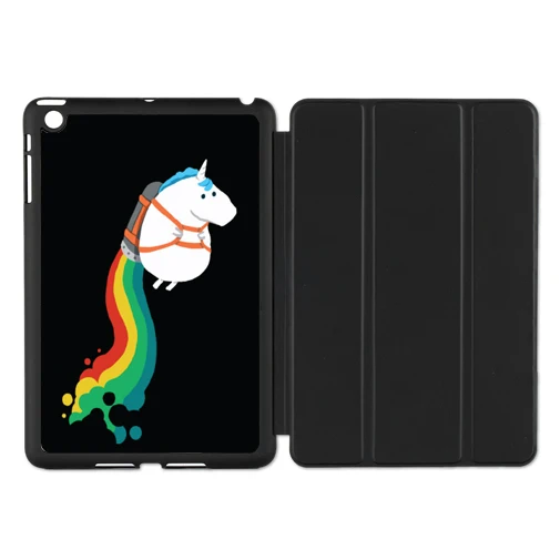 Rainbow Unicorn Lovely Folio Cover Case For Apple iPad 1 2 3 4 Mini Air Pro 9.7 10.5 12.9 New 2017 a1822 | Компьютеры и офис