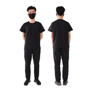 

Waterproof Anti-static Not Sticking Hair Shirt Pet Grooming Bath Half-sleeves Apron with Pocket for Dog Cat Cleaning Hair cut