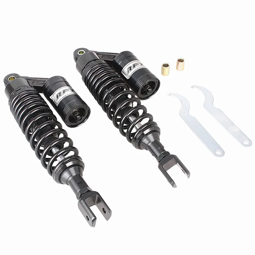 

12.5" 320mm Black Quad ATV Air Shock Absorbers Scooter Suspension For Honda CX500 GL500 650