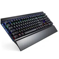 Бесплатная доставка подсветкой Gaming натуральная механической клавиатуры USB Проводная клавиатура вала вилки 108 клавиша механическая
