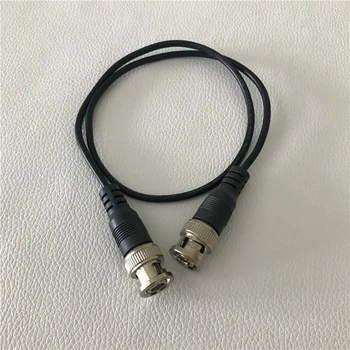 

10pcs/lot Home Security CCTV Camera BNC Male to Male Connector Patch Data Extension Cable BNC Cable 50cm