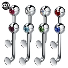1 шт. G23 титановые пирсинг Кристина вертикальный капот пирсинг киска кольца влагалище пирсинг сексуальные генитальные пирсинг VCH ювелирные изделия для тела