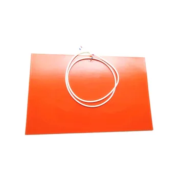 

500*800*1.5mm heat bed for 3d printer 220v 1800w adhesive 1 side 100k thermistor 1000mm lead wire out from middle of 800 side