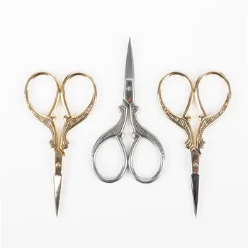

9.1cm Durable Stainless Steel Classic Embroidery Scissors Nail Art Scissors Cutters Styling Tools For Jewelry Making Tools