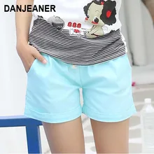 Женские хлопковые шорты летние модные яркие цвета с эластичной резинкой на талии Короткие штаны женские повседневные шорты размера плюс