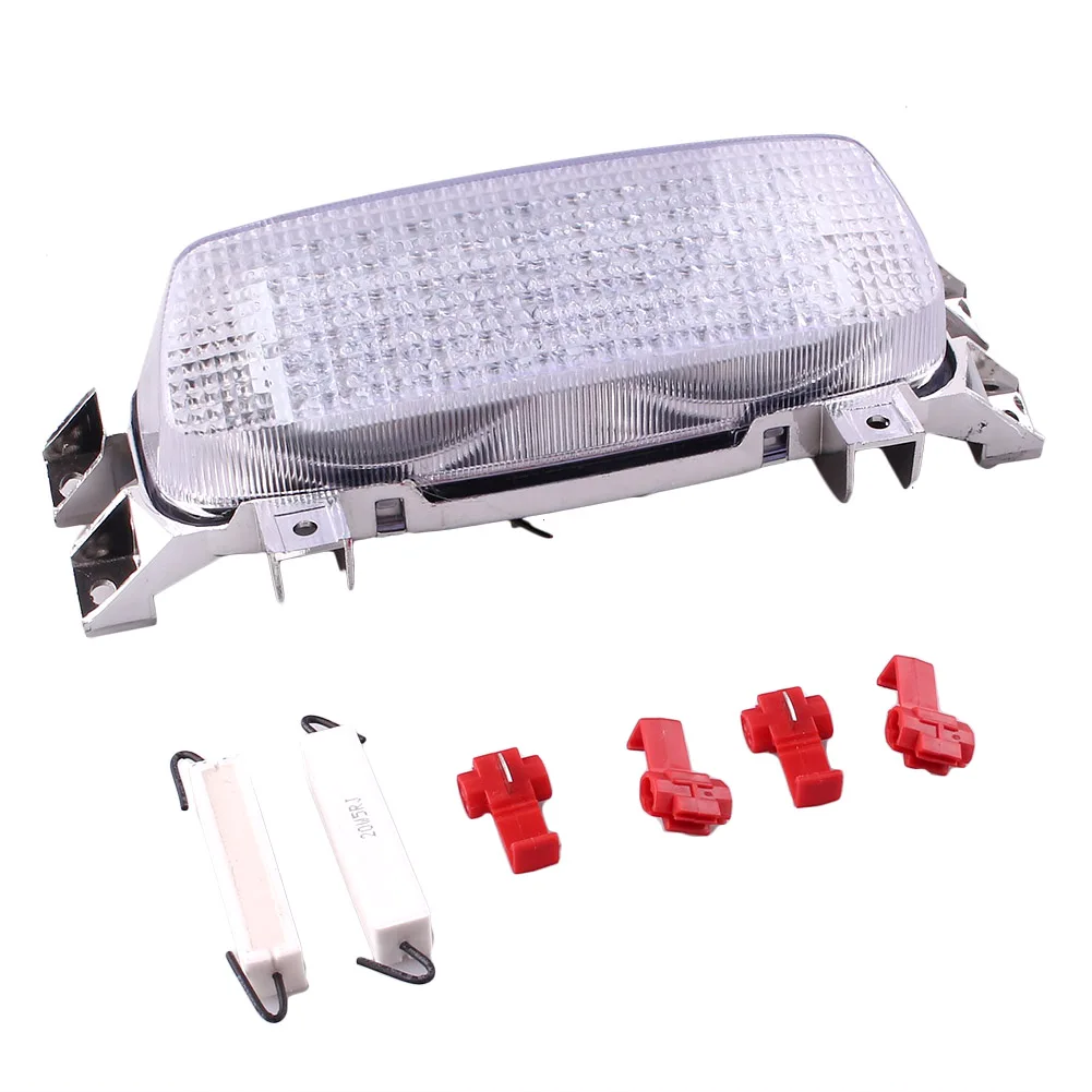 Motorcycle Integrated LED Rear Tail Light Turn Signals Brake Lamp For SUZUKI GSXR 600 1993-1995 GSXR750/1000 1993-1998 E-Mark