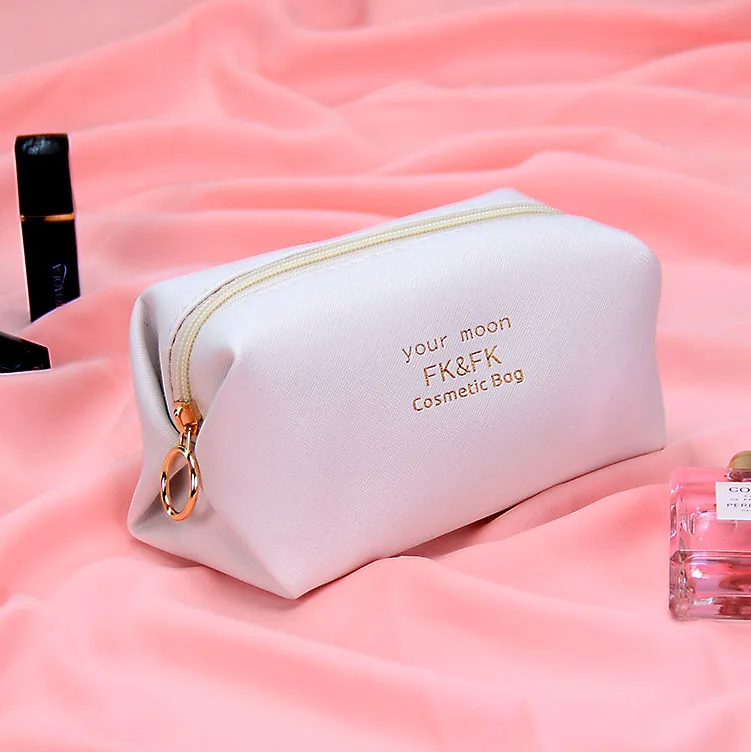 Cosmetic Bags Small Makeup Bag Solid color Toiletry Bag Women Travel