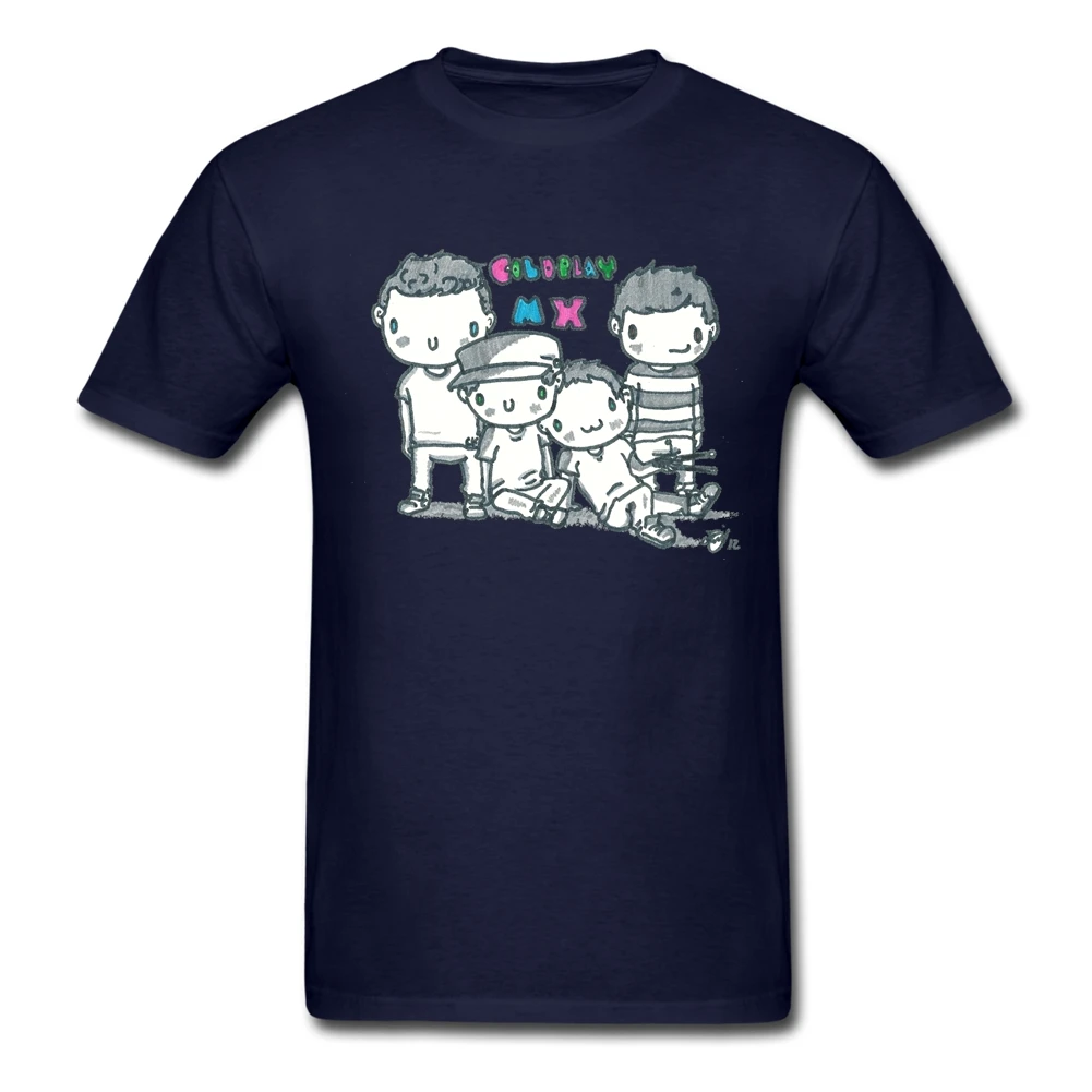 Coldplay Man T Shirt Home Wear Classic T-Shirt Men's Short Sleeve Round Neck Tee Teenage Clothing Father's Day gift | Мужская