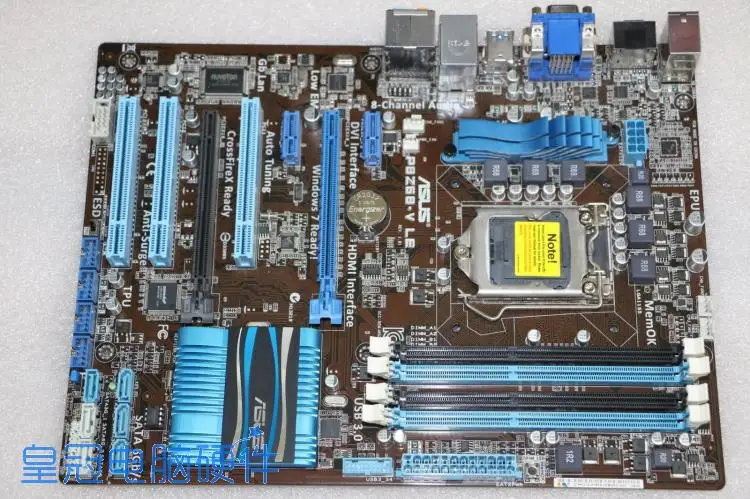 Asus P8Z68-V LE Motherboard For Intel Z68 Socket LGA 1155 For i3 i5 i7 DDR3 32G SATA3 USB3.0 ATX