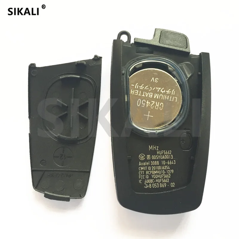 SIKALI автомобильный пульт дистанционного управления смарт-ключ для BMW 868 МГц CAS4/CAS4+ Системы 1 3 5 7 серия 523d 528d 535d 550 318d 320d 325d 328d 330d 335d
