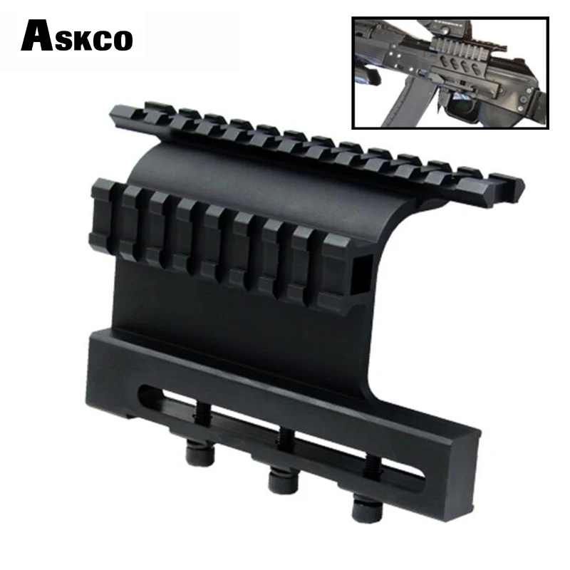 

Askco Tactical Hunting AK Series Gen 3 AK Double Weaver Picatinny Rail Side Mount System AK47 Hot Selling