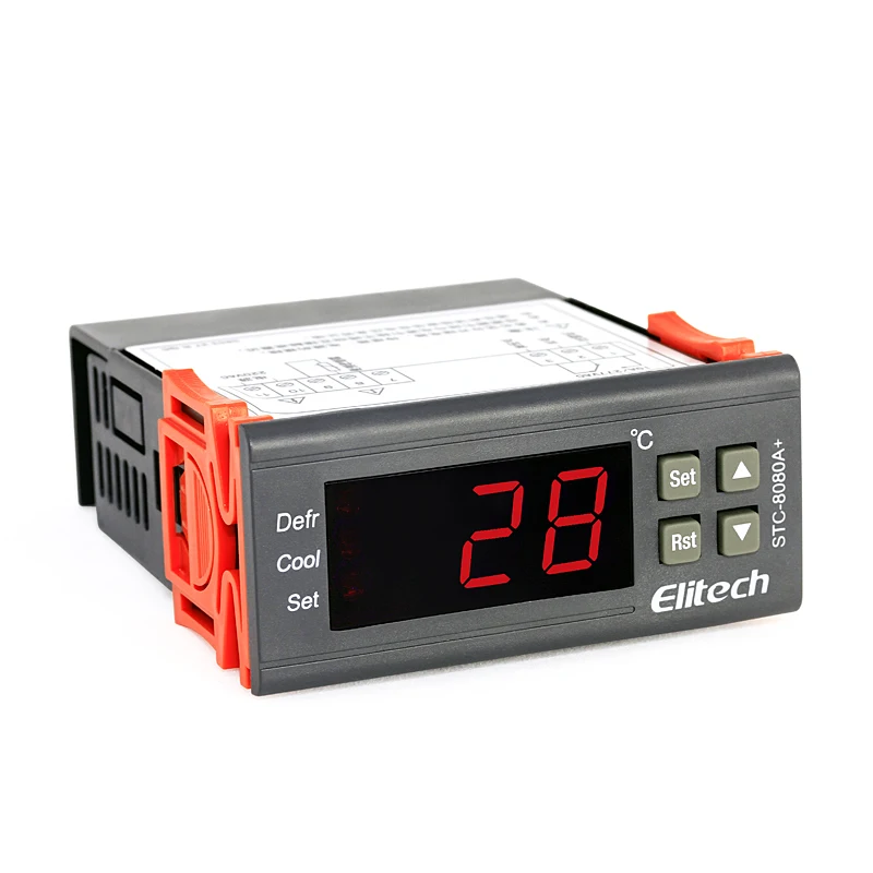 

temperature controller refrigerator thermostat for refrigeration automatic timed defrost intelligent NTC retardant