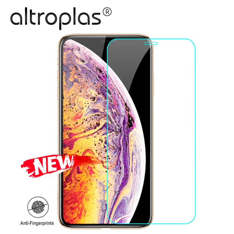 

Altroplas For iPhone 6s plus/7 plus/8 plus/X/XS Max/XS/XR Mobile Phone Glass Screen Protector 9H Tempered Glass Screen Protector