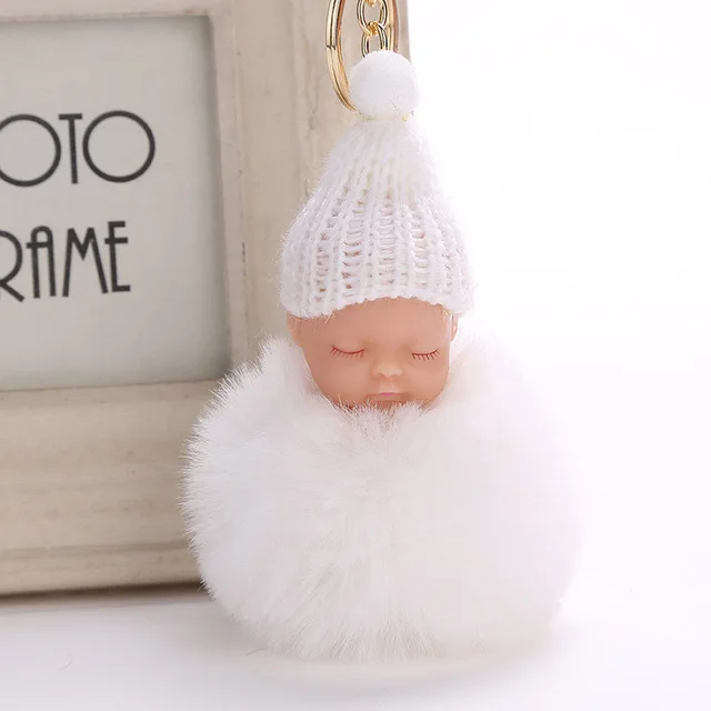 Sleeping-baby-Fluffy-Fur-pompom-Keychain-Rabbit-Fur-Ball-bunny-key-chain-pompon-porte-clef-Key.jpg_640x640 (4)