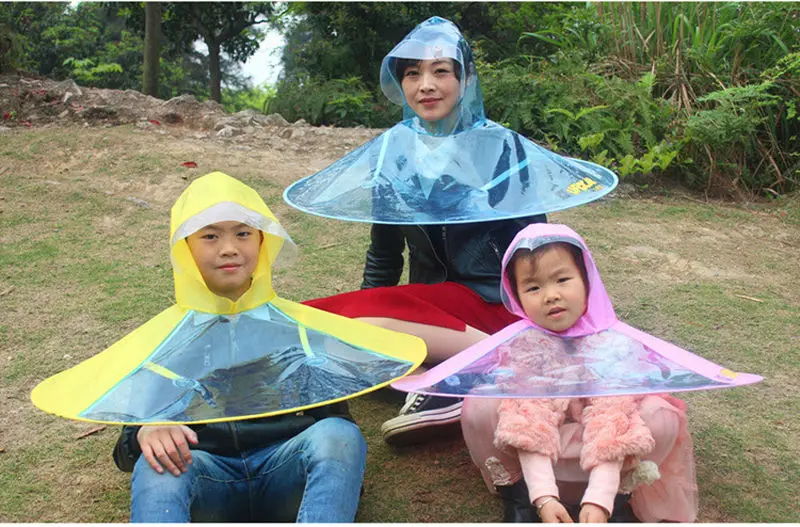 Детский плащ дождевик Creativite складной зонт без ручки для улицы 2019|child rain coat|rain coat