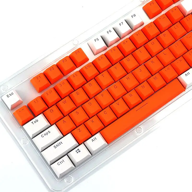 Сравните цвет крышки ключа с многоцветной механической клавиатурой cherry MX