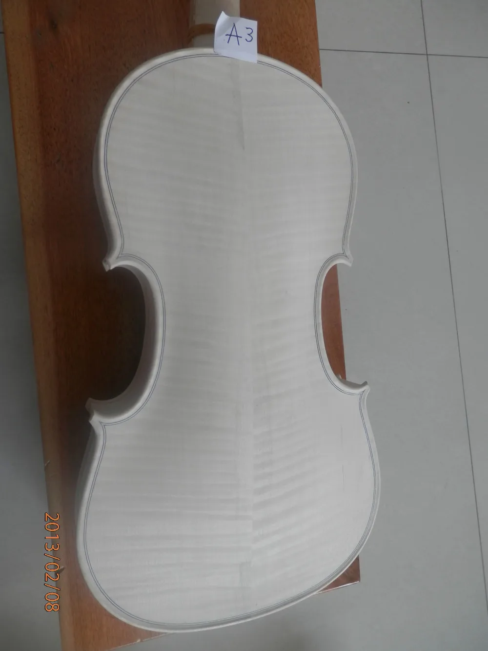 

Full Hand Made Baroque violin 4/4 size A3 --New unfinished white violin