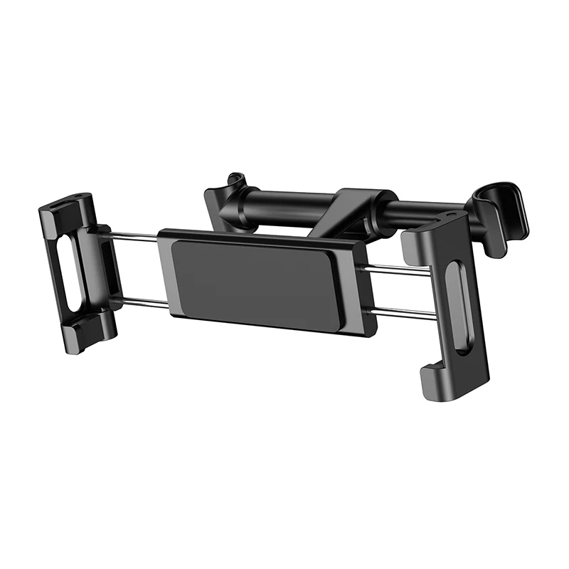 YPAY 5-13 дюймов заднее сиденье подголовник планшет телефон Автомобильный держатель для iPad Air Mini 2 3 4 Pro 12,9 Подставка для планшета для iPhone huawei - Цвет: Черный
