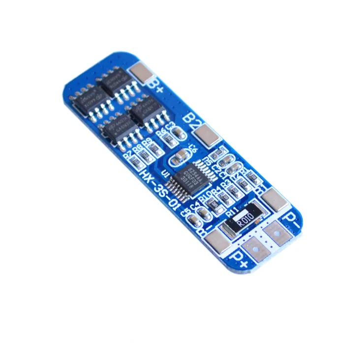 【SIMPLE ROBOT】3S lithium ion battery PCB 12.6V BMS for 18650 and polymer pack with 6-8A working current | Электронные
