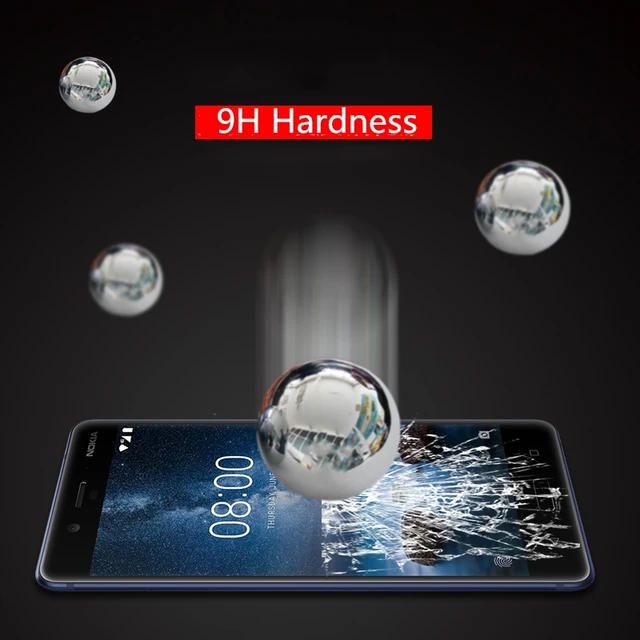 Cases for Nokia 6 Protective glass for Nokia 5 Case 2.1 3 3.1 5.1 X5 6.1 X6 2 2018 7 Plus 8 Tempered Glass nokia5 front cover 9H