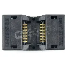 SSOP24 TSSOP24 OTS-24-0.65-01 Enplas IC Тесты burn-в гнездо адаптера Программирование 0,65 мм Шаг 4,4 мм Ширина