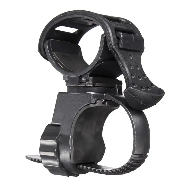 

360 Degree Bike Bicycle Flashlight Torch Mount Holder Clamp Clip Adjustable Light Lamp Holder Clip Dropshipping 2018