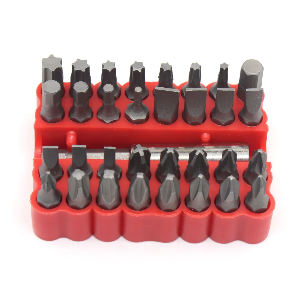 Buy 33pcs 1/4" Inch 6mm Adapter Screwdriver Head for