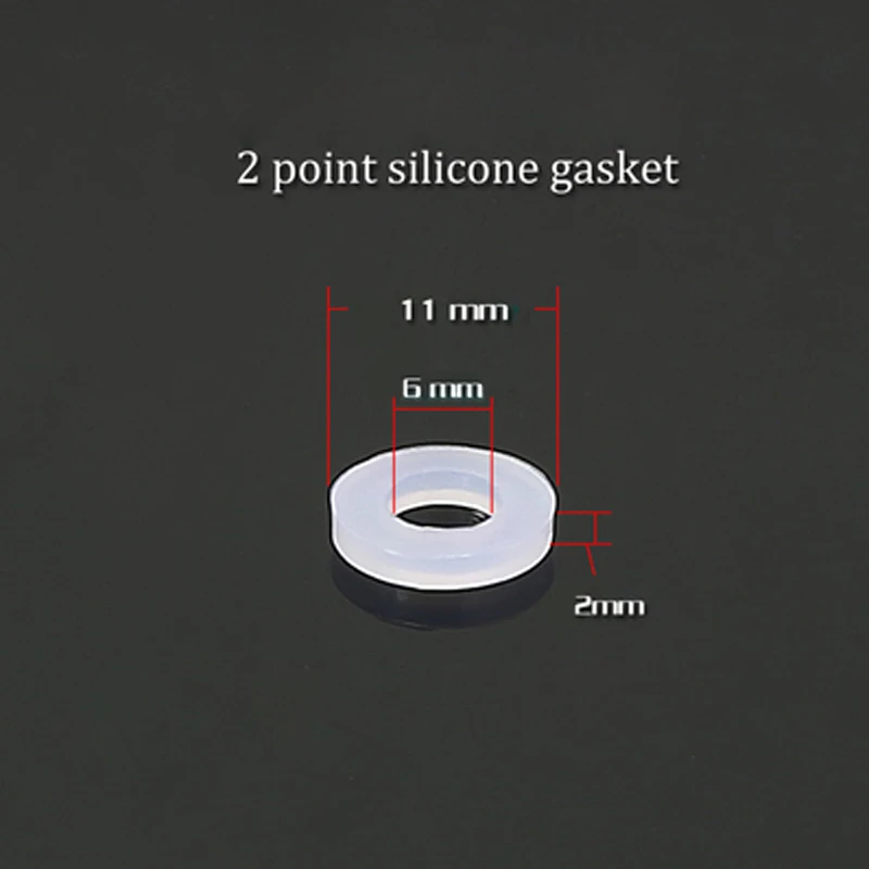 10 шт. DN8/10/15/20/25/32/40 силиконовые плоская прокладка уплотнительная шайба прокладка для 1/" 3/8" 1/" 3/4" " 1-1/4» 1-1/2" BSP NPT фитинг