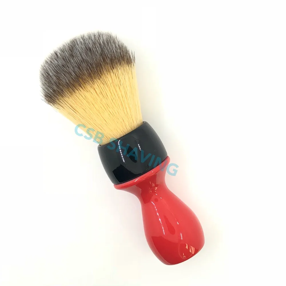 CSB 24 мм Синтетические волосы помазок Парикмахерская Салон бритья мокрый инструмент элегантный Форма Handl