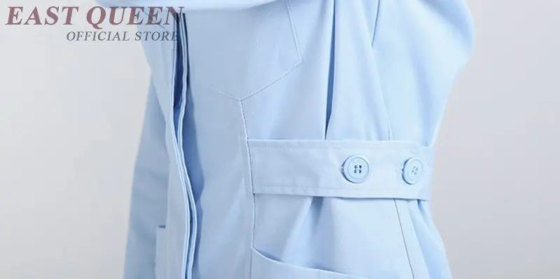 Медицинские Халаты одежда женская летняя униформа для медсестер с длинными рукавами доктор форма медсестры Комбинезоны для женщин DD389 F