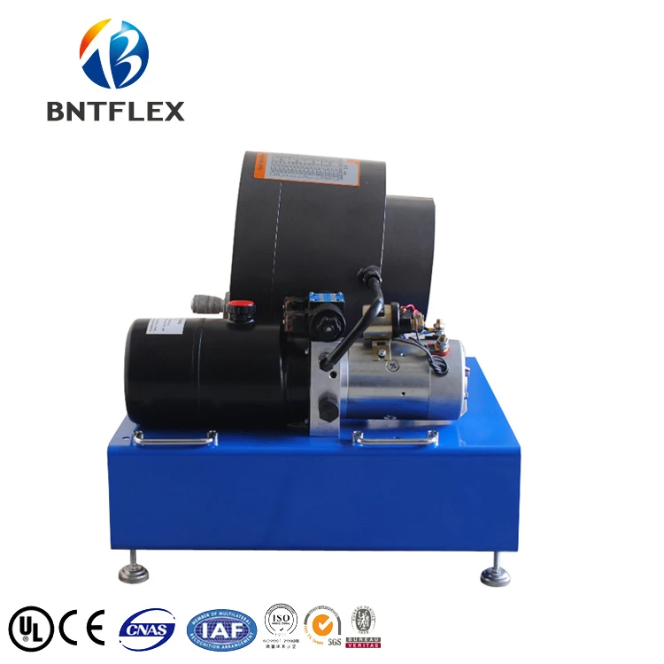 

Portable 12v / 24v 2 inch 4SP R12 mobile service hydraulic hose crimping machine