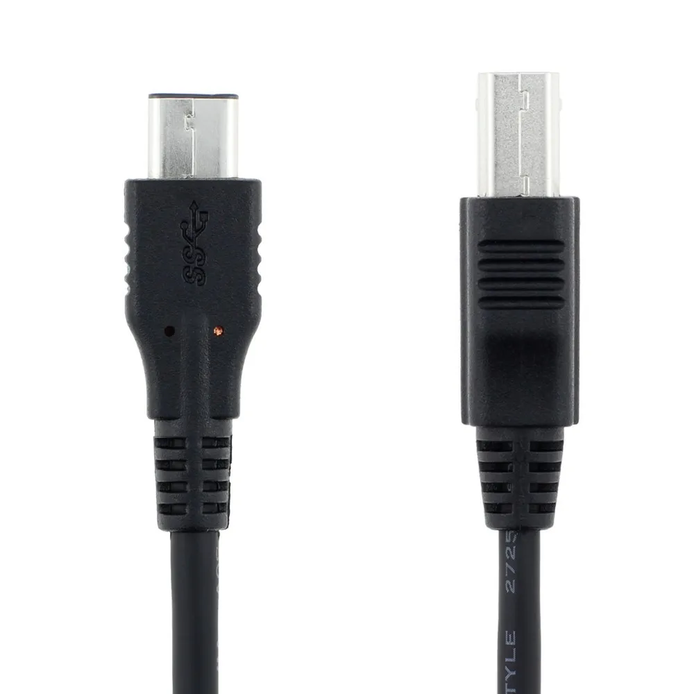 10Gbps USB 3.1 Type C to USB 3.0 B Data Cable USB3.1 Type-c to Printer Port cable For New Macbook Pro  Nokia N1  Xiaomi 4S (5)