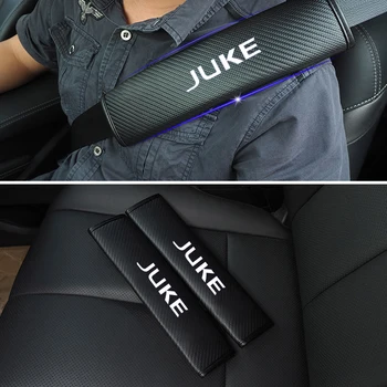 

For NISSAN JUKE Reflective Safe Seat Belt Cover Car Seat belt shoulder Pads Car Styling Auto Parts 2pcs