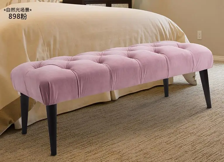 Луи Мода табуреты мебель для спальни прикроватные американские ботинки одежда для переодевания - Цвет: G2