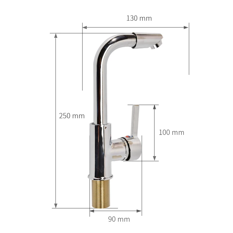 Gisha Contemporary Kitchen Faucet Chrome Silver Color Single Handle kitchen tap Swivel Hot And Cold Water Mixer Tap G2040 Gisha Contemporary Kitchen Faucet Chrome Silver Color Single Handle kitchen tap Swivel Hot And Cold Water Mixer Tap G2040