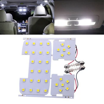 

3pcs 12V Reading Lights Dome Lamps for Kia Rio K2 Car LED Bulb For Hyundai Solaris Verna