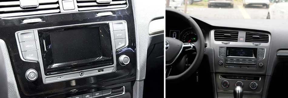 Discount Idoing 1Din 10.2inch Android8.0 Car Radio GPS Multimedia Player For VOLKSWAGEN Golf 7 2013(piano black) Octa Core 4 RAM 64G ROM 3