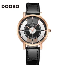 Célèbre Marque DOOBO Top marque de luxe Montre Femmes Petit Quartz-montre Dames De Mode Bracelet Montres Femmes Montre Femme