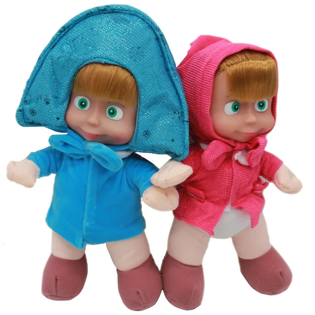 Best Price Russian Movies & TV plush toy winter Masha Brinquedos big eyes doll Masha and bear plush doll toys No Battery Animals Toys Best Price Russian Movies & TV plush toy winter Masha Brinquedos big eyes doll Masha and bear plush doll toys No Battery Animals Toys