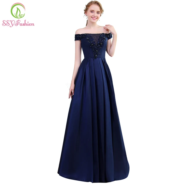 Elegant Navy Blue Dresses