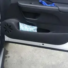 Автомобильные накладки на переднюю и заднюю дверь сиденья анти-кик коврик автомобиля-Стайлинг Аксессуары для Honda CRV, CR-V 2012 2013 3th поколения